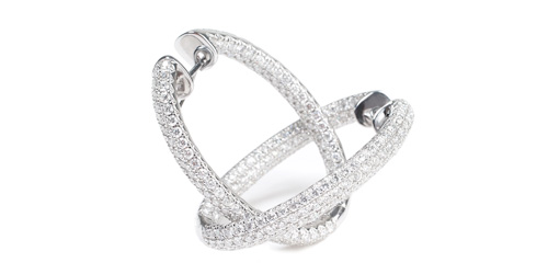 Bespoke Jewellery Diamond earrings